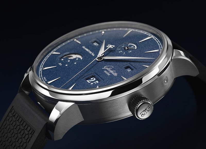 隆重推出：格拉蘇蒂原創 Senator Excellence Perpetual Calendar Bucherer “藍色版本”腕表-復刻表