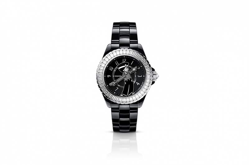香奈兒Chanel 2022新表面世J12 Diamond Tourbillon陀飛輪機芯再創巔峰-復刻表