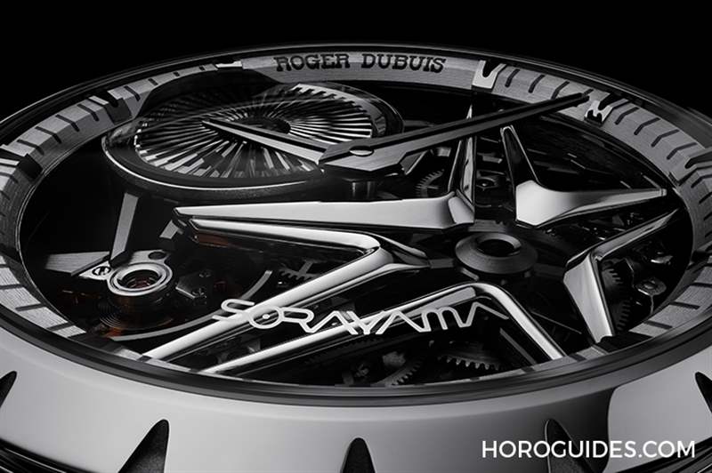 這款自動盤轉起來很迷幻！Roger Dubuis攜手空山基推出Excalibur Sorayama Monobalancier腕表-復刻表