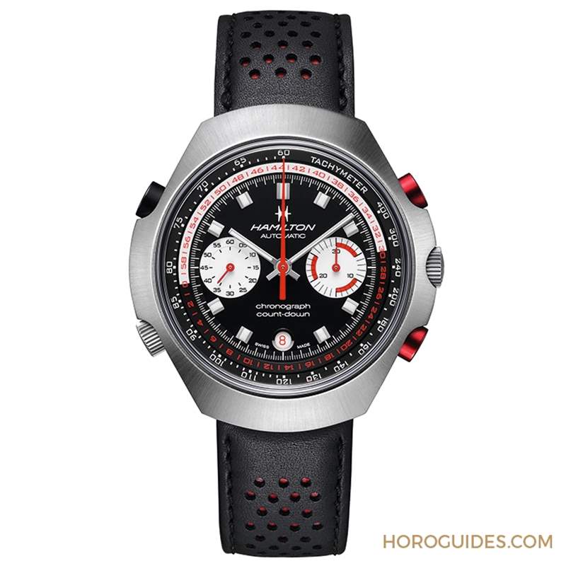 復刻1970年代競速經(jīng)典｜HAMILTON Chrono-Matic 50-復刻表