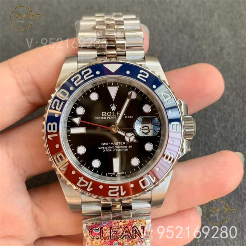 C廠勞力士格林尼治紅藍可樂圈復(fù)刻表做工怎么樣-復(fù)刻表