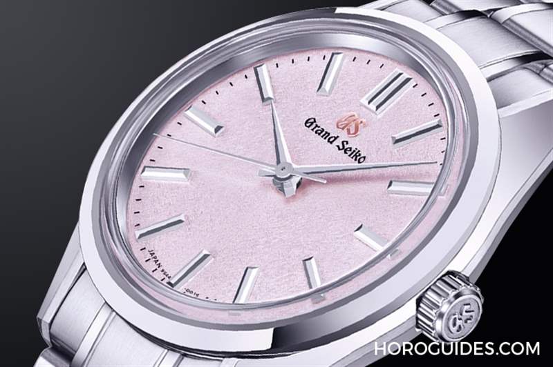 Grand Seiko凝縮「櫻隱」春日奇景，SBGW289現代44GS最小表徑-復刻表