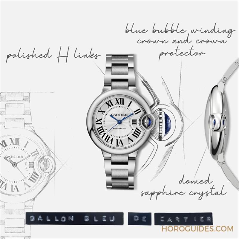這優雅的代名詞，其實藏著與眾不同的前衛基因｜Ballon Bleu de Cartier腕表-復刻表