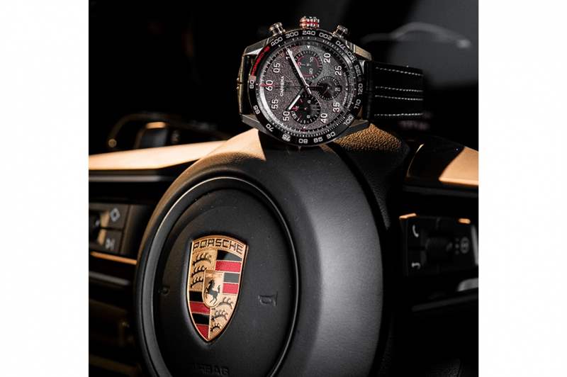 泰格豪雅TAG Heuer聯(lián)乘Porsche！歐陽(yáng)若曦從中回憶賽車(chē)時(shí)光-復(fù)刻表