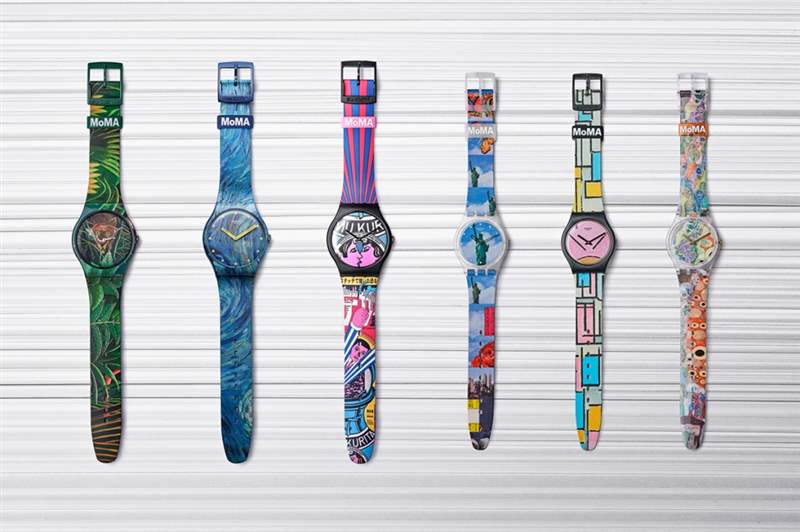 腕表就是一種當代藝術︱Swatch聯承MoMA推出特別版腕表！-復刻表
