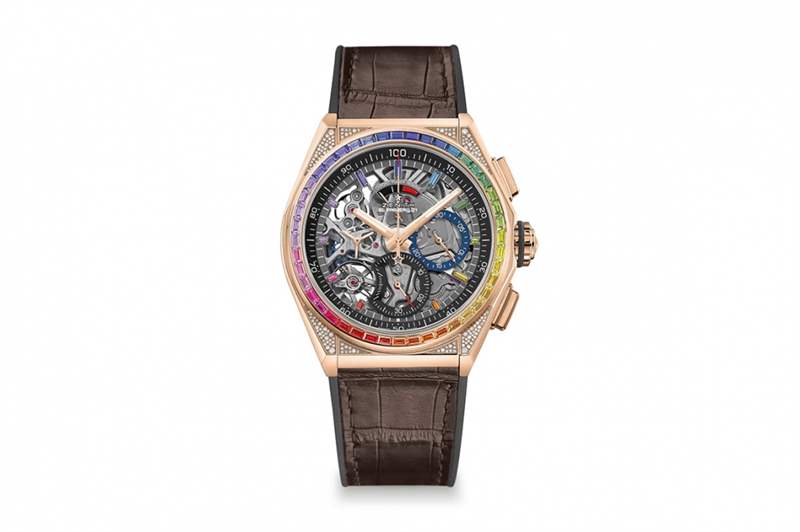 為這個圣誕添上色彩！真力時Zenith DEFY High Jewelry Rainbow-復刻表