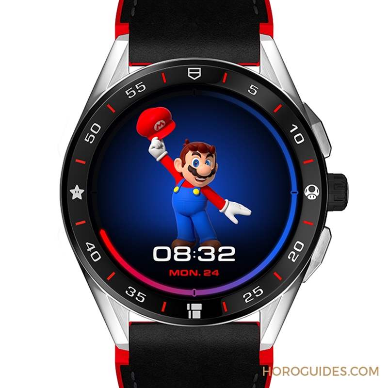 超級(jí)瑪利歐來(lái)了！泰格豪雅Connected《SUPER MARIO》 限量版腕表-復(fù)刻表