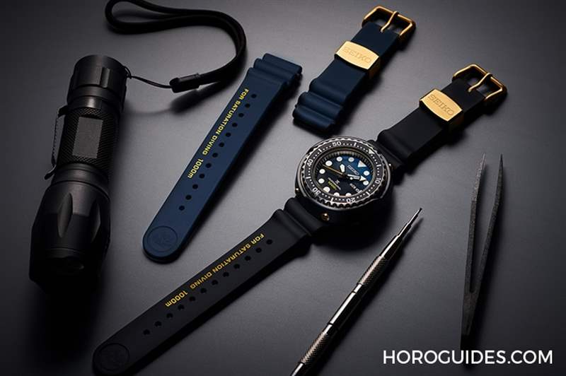 SEIKO Prospex深潛千米鮪魚(yú)罐頭，藍(lán)黑面盤(pán)新色｜1986年石英潛水表35周年限量表-復(fù)刻表