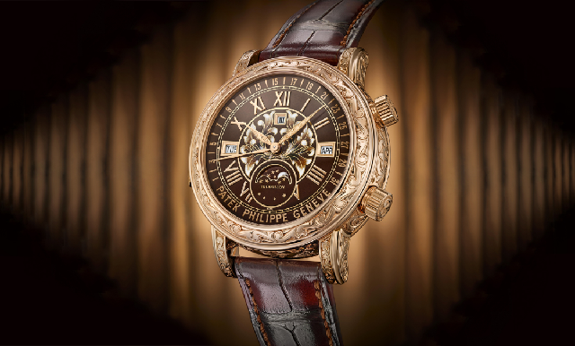 百達(dá)翡麗6002R Sky Moon Tourbillon新款深棕面,再現(xiàn)頂級(jí)復(fù)雜功能-復(fù)刻表