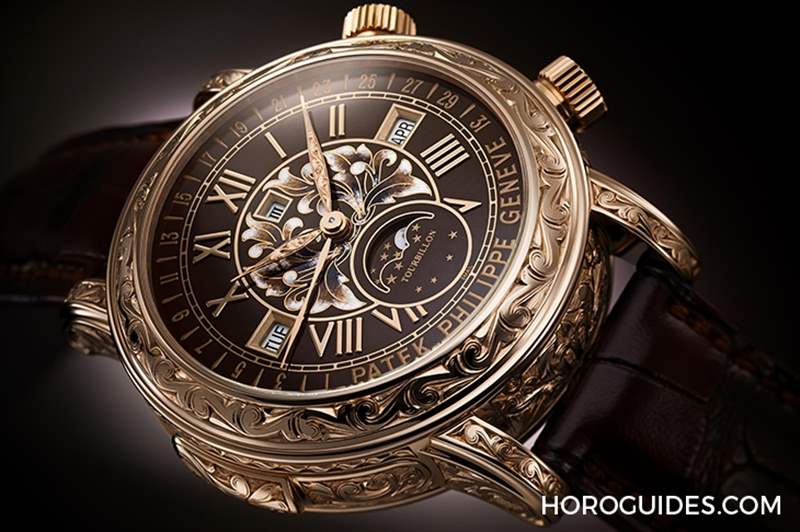 百達(dá)翡麗6002R Sky Moon Tourbillon新款深棕面,再現(xiàn)頂級(jí)復(fù)雜功能-復(fù)刻表