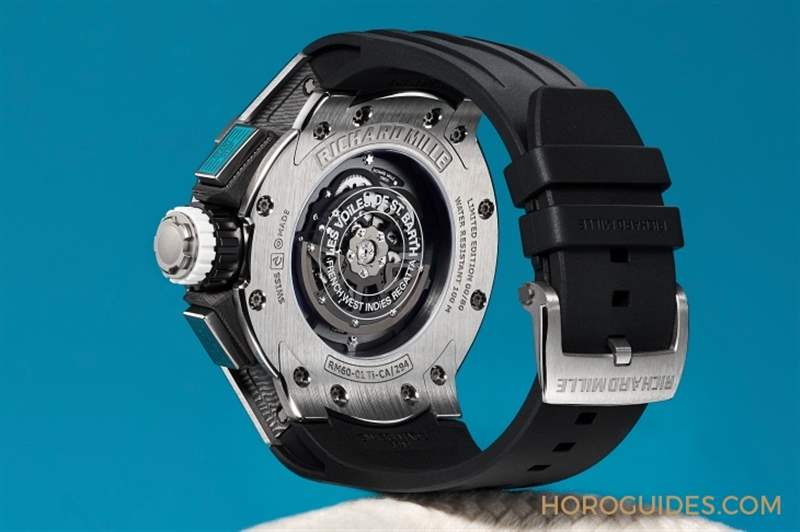 期待再次揚帆｜Richard Mille RM 60-01 Les Voiles de St Barth自動上鏈飛返計時碼表-復刻表