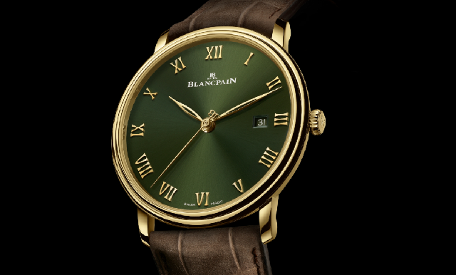 BLANCPAIN寶珀推出全新綠面Villeret 超薄腕表 !-復(fù)刻表