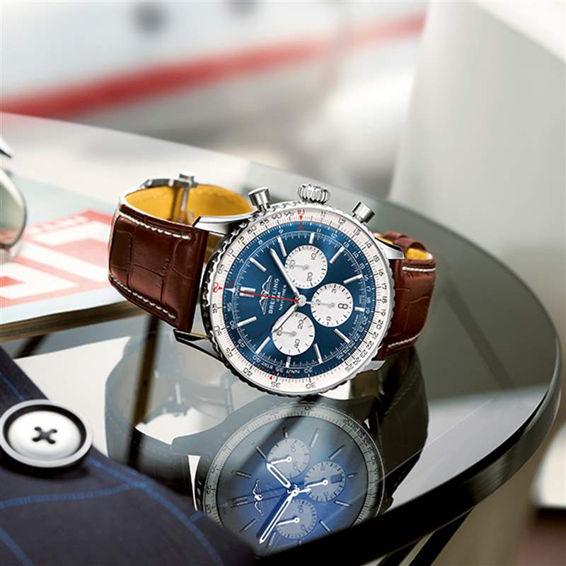 Breitling原版飛行員腕表70周年致敬復(fù)刻作超越前代的時(shí)尚魅力-復(fù)刻表