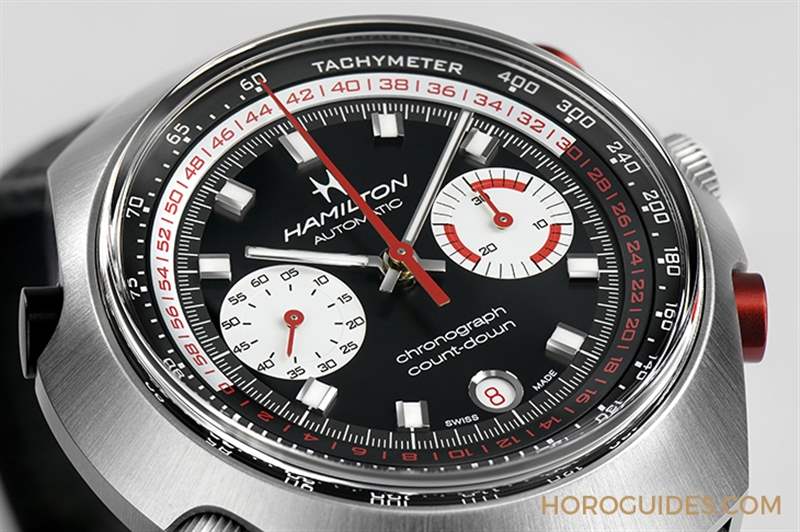 復刻1970年代競速經(jīng)典｜HAMILTON Chrono-Matic 50-復刻表