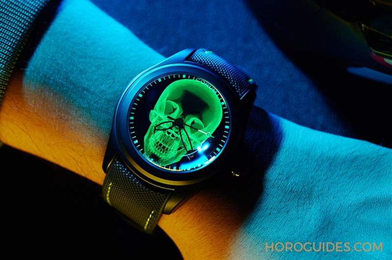 第二代登場，昆侖表Bubble 47 Skull X-Ray 泡泡系列骷髏頭腕表-復(fù)刻表