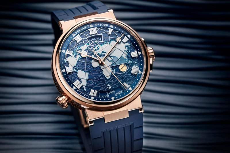 兩地時間切換自如!寶璣Marine Hora Mundi 5557-復刻表