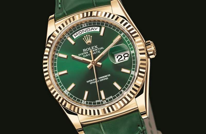 Rolex 11款熱門手表4月行情勞力士綠面Day-Date極搶手身價急漲-復刻表