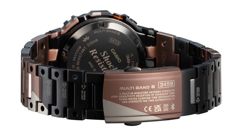 G-SHOCK將VR風(fēng)格融入經(jīng)典款手表鈦金屬幾何迷彩營造未來軍事感-復(fù)刻表