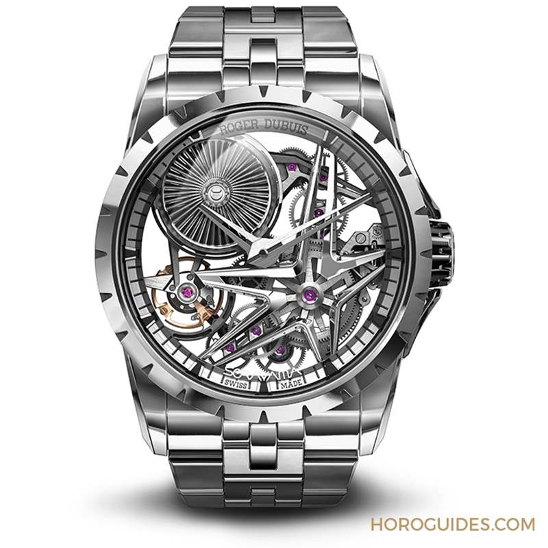 這款自動盤轉起來很迷幻！Roger Dubuis攜手空山基推出Excalibur Sorayama Monobalancier腕表-復刻表