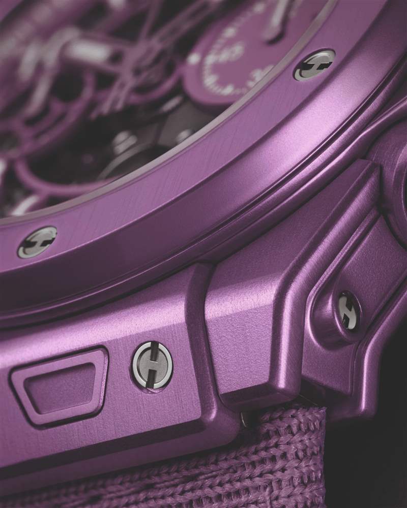 HUBLOT紫色狂迷延續(xù)為夏日活力而設(shè)計的最新BIG BANG UNICO-復(fù)刻表