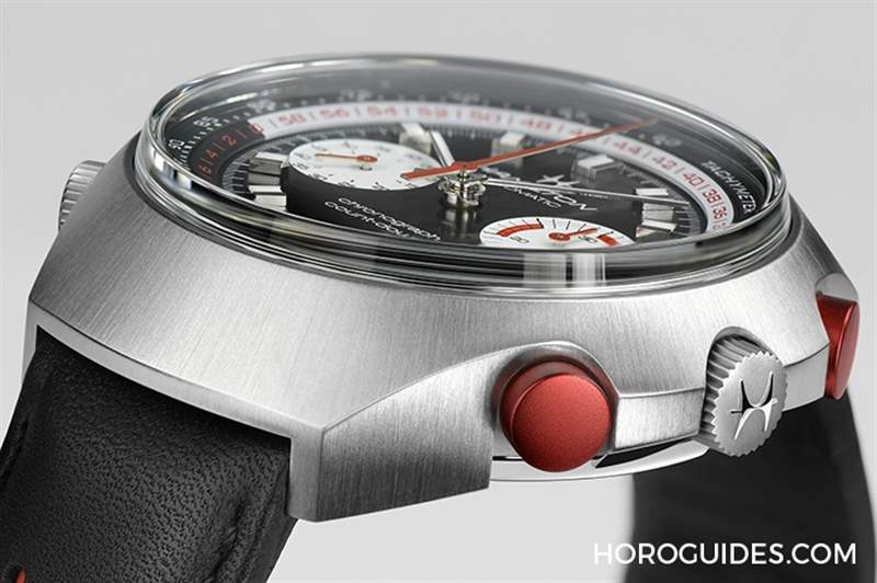 復刻1970年代競速經(jīng)典｜HAMILTON Chrono-Matic 50-復刻表