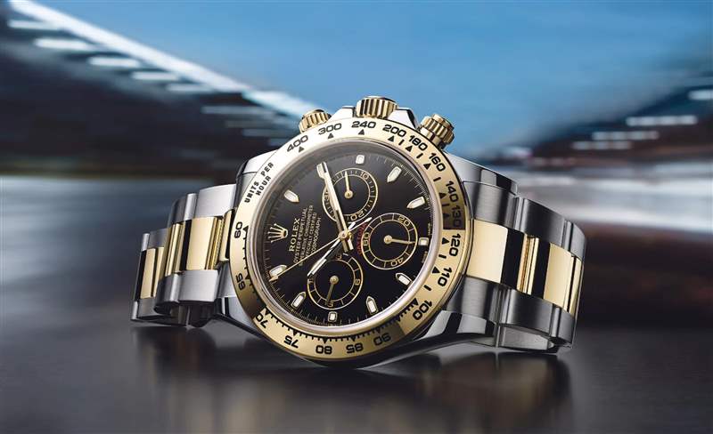 Rolex Yacht-Master彩虹圈手表表殼鑲上彩色寶石、鉆石低調奢華-復刻表