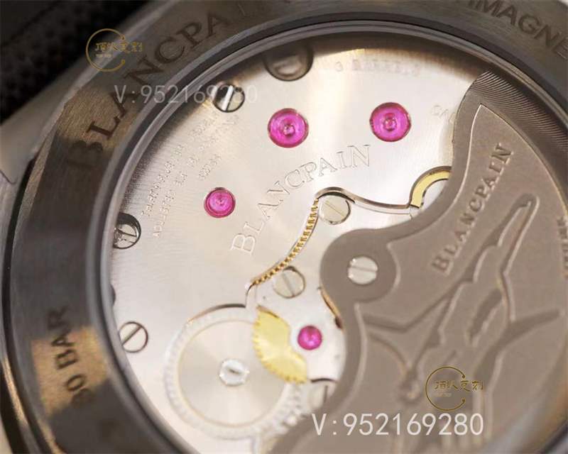 GF廠寶珀黑陶瓷五十噚極光綠盤5005復刻表做工怎么樣-無溝雙髻鯊限量版-復刻表