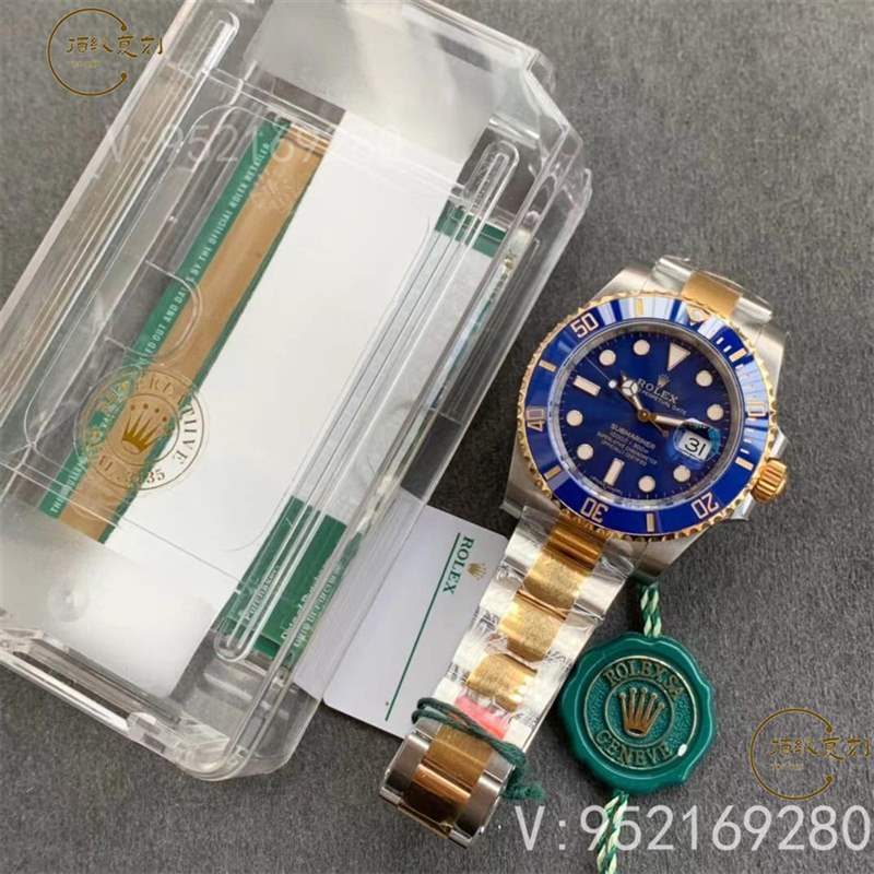 VS廠勞力士間金藍水鬼116613LB-97203復刻表3135機芯版本做工怎么樣-復刻表