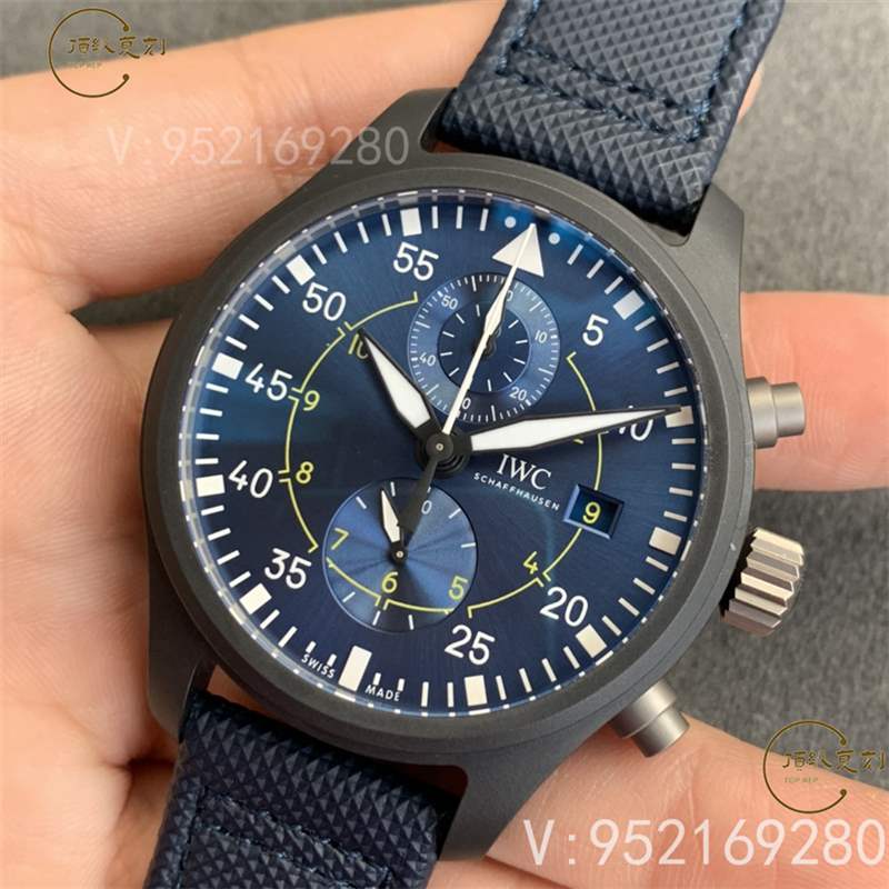 ZF廠萬國飛行員top gun計時復刻表IW389008藍天使做工怎么樣-復刻表