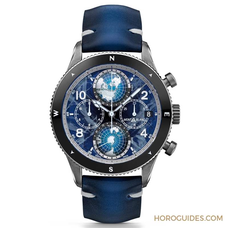 零氧！耐用、精準(zhǔn)、不起霧｜Montblanc 1858系列Geosphere世界時(shí)區(qū)零氧限量腕表的極限探險(xiǎn)魂-復(fù)刻表