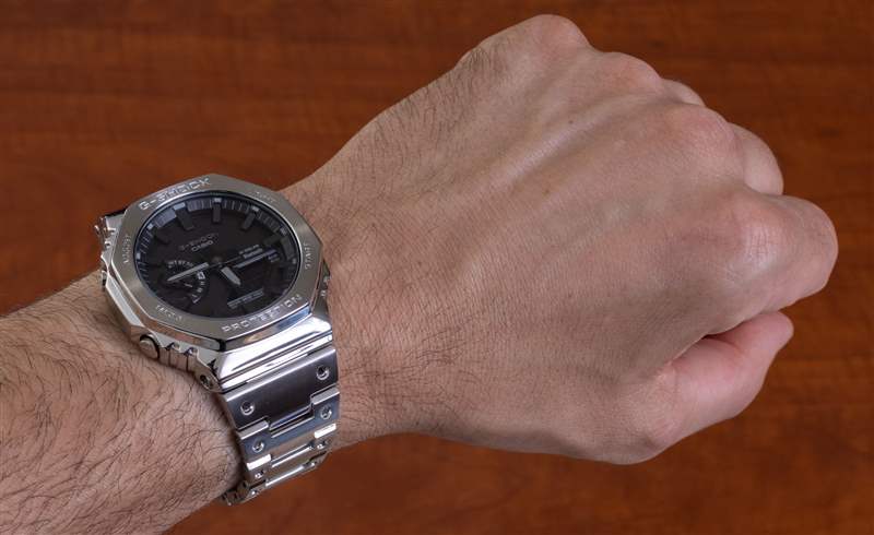 手表評論：卡西歐 G-Shock GMB2100 全金屬手鏈-復刻表