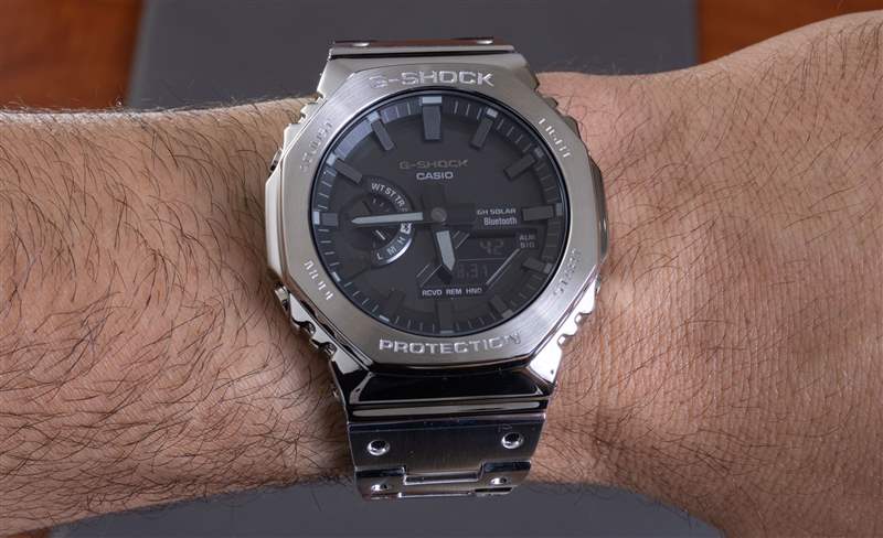 手表評論：卡西歐 G-Shock GMB2100 全金屬手鏈-復刻表