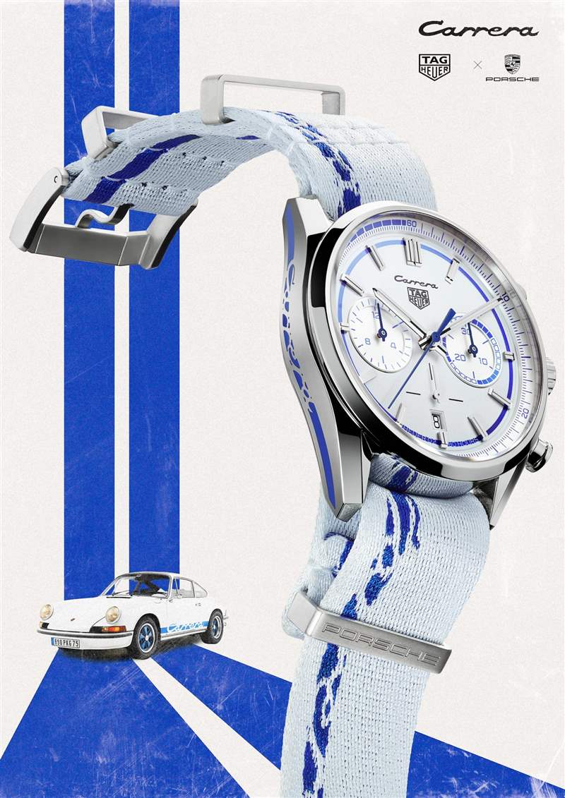 TAG Heuer聯(lián)乘Porsche Carrera五十周年限量版致敬終極賽車精神-復(fù)刻表