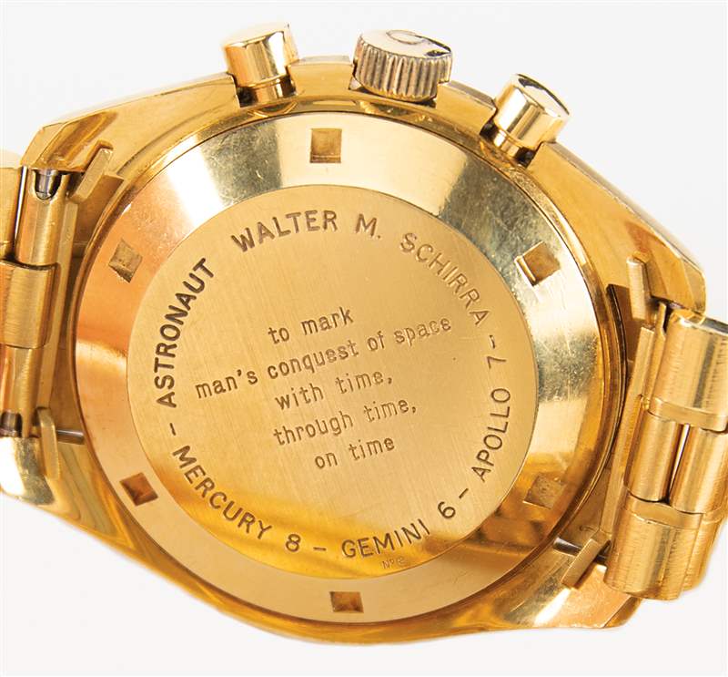 拍賣宇航員 Wally Schirra 的歐米茄 Speedmaster 能否創下快速記錄？-復刻表
