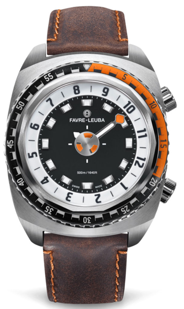 Favre-Leuba Raider Harpoon手表以流暢的方式顯示時間-復刻表