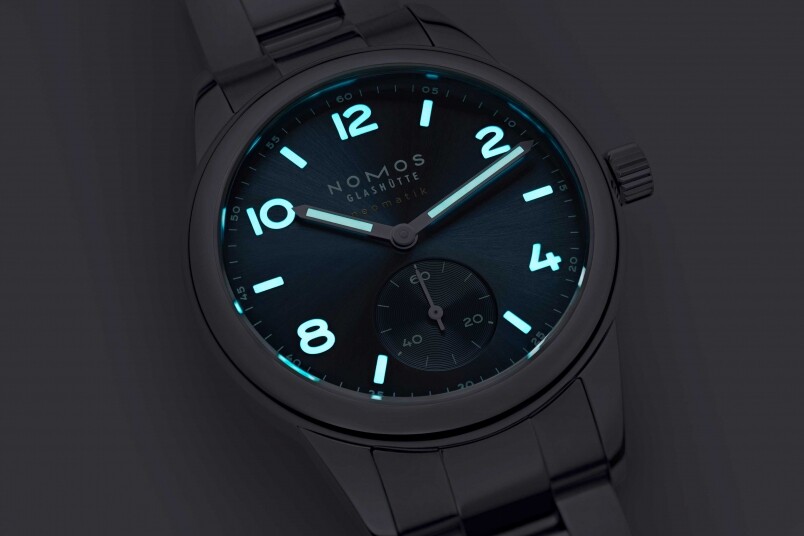 NOMOS Glashütte全新Club Sport neomatik腕表推出煥然一新的尺寸和配?設計-復刻表
