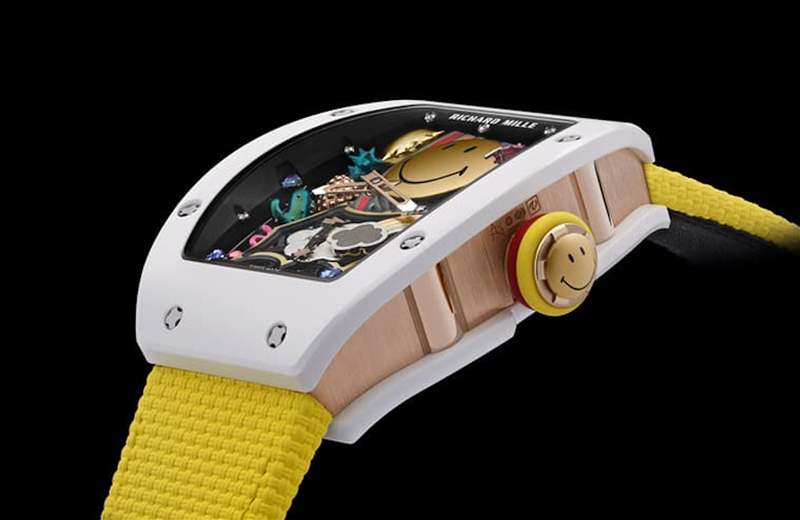 RICHARD MILLE RM 88 Smiley新手表登場黃色笑臉陀飛輪風靡全球-復刻表