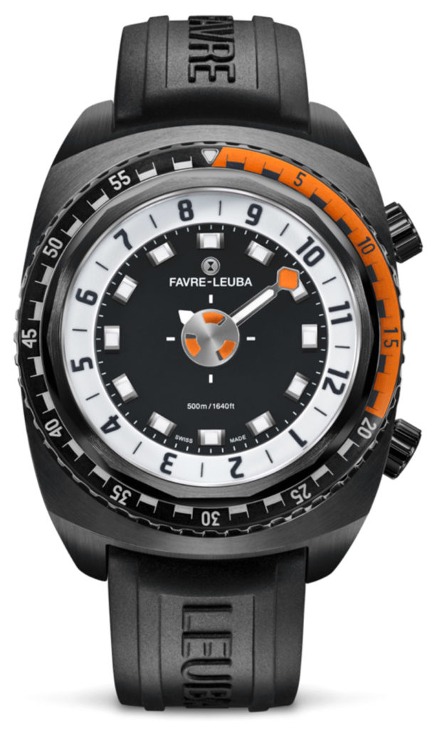 Favre-Leuba Raider Harpoon手表以流暢的方式顯示時間-復刻表