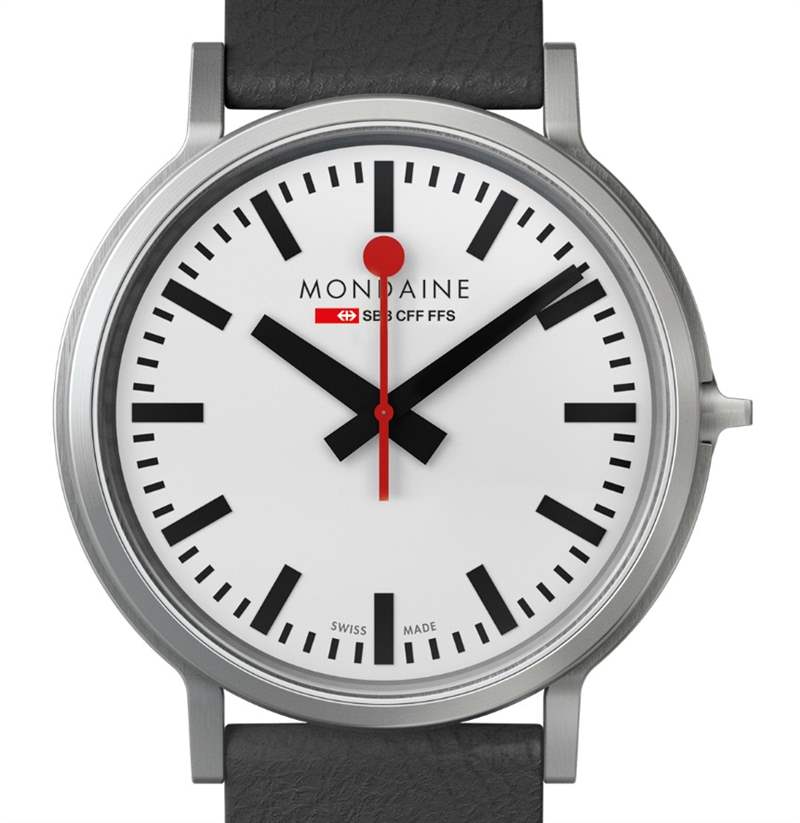Mondaine Stop2Go瑞士鐵路手表2秒延遲-復(fù)刻表