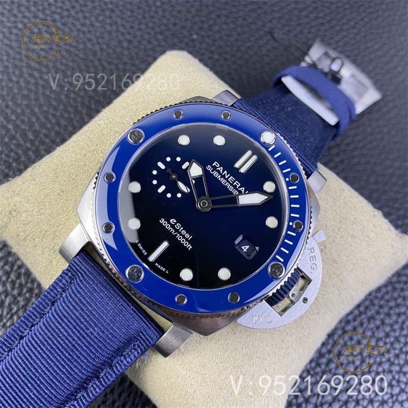 SBF廠(VS廠)新品沛納海pam1289藍色拋光圈口腕表做工如何-復刻表