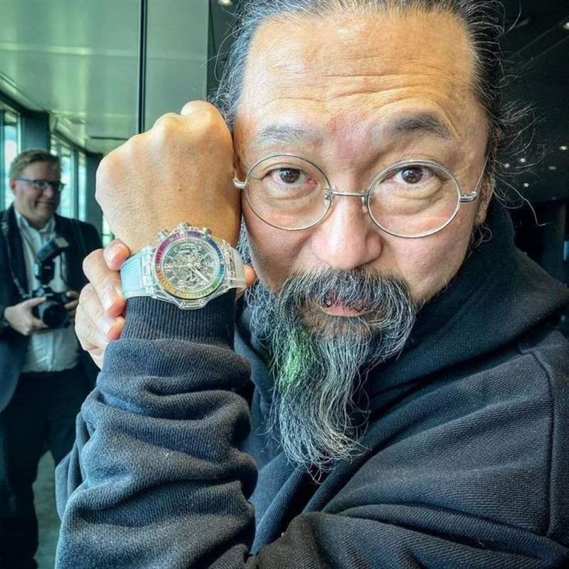 HUBLOT藍(lán)寶石不只晶透亮還有螢光黃SAXEM滿滿科技含量-復(fù)刻表
