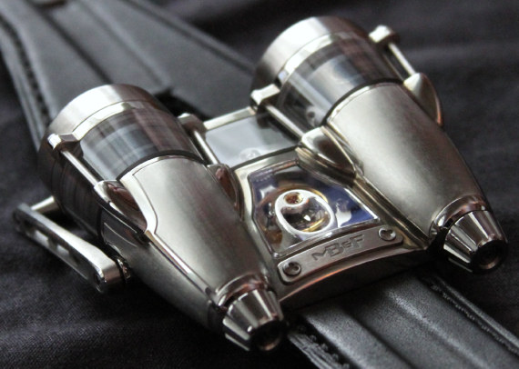 MB&F HM4 Thunderbolt火箭推進器形態手表-復刻表
