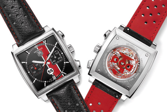 泰格豪雅（Tag Heuer）和美國保時捷俱樂部聯手推出限量版摩納哥腕表-復刻表