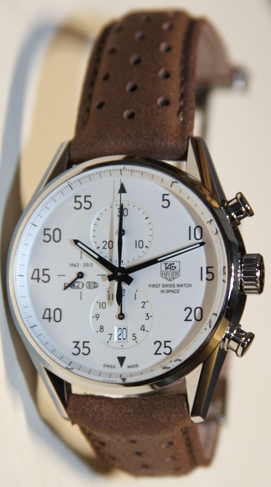 泰格豪雅Carrera Calibre 1887 SpaceX計時腕表上手體驗-復刻表