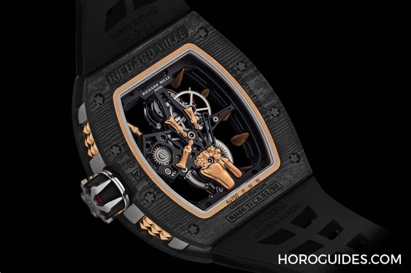Let's rock！RICHARD MILLE RM 66浮動陀飛輪腕表-復刻表