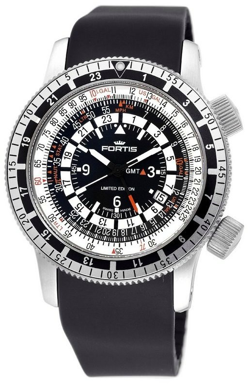 Fortis B-47計算器手表有有趣的忙碌表盤-復刻表