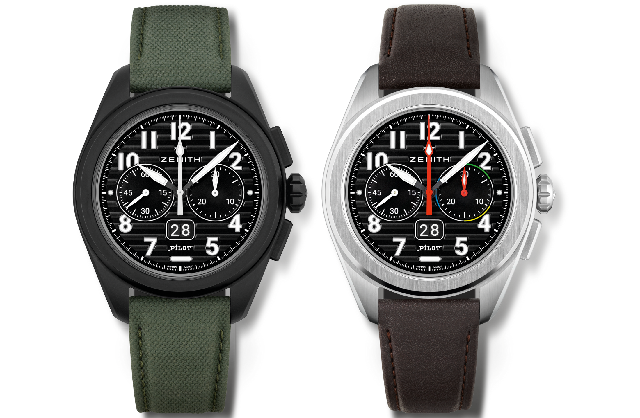 真力時推出全新Pilot系列，配備Pilot Automatic和Pilot Big Date Flyback-復刻表
