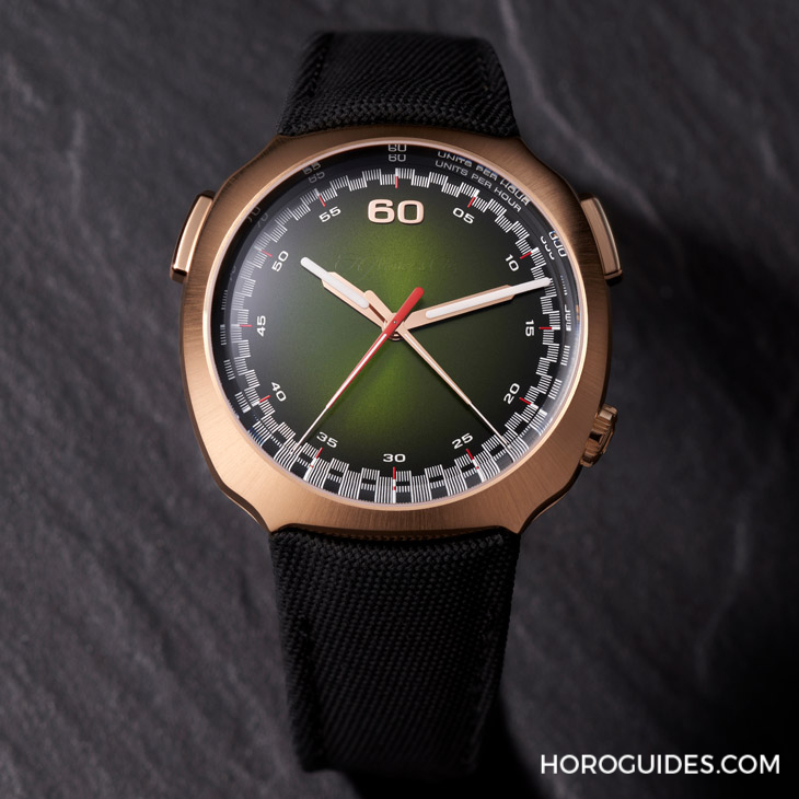 H. Moser & Cie. Streamliner亨利幕時極速者首見橡膠表帶款！-復刻表