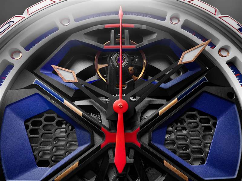 羅杰杜彼推出Excalibur Spider Huracán Monobalancier：超級鐘表 (Hyper Horology?) 與超級跑車風格的融合-復刻表