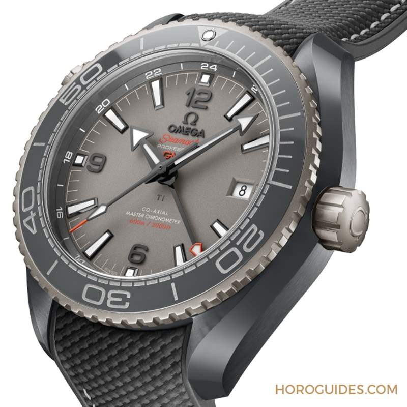 輕量化材質打造由內到外的輕盈感｜OMEGA Seamaster Planet Ocean Dark Grey-復刻表